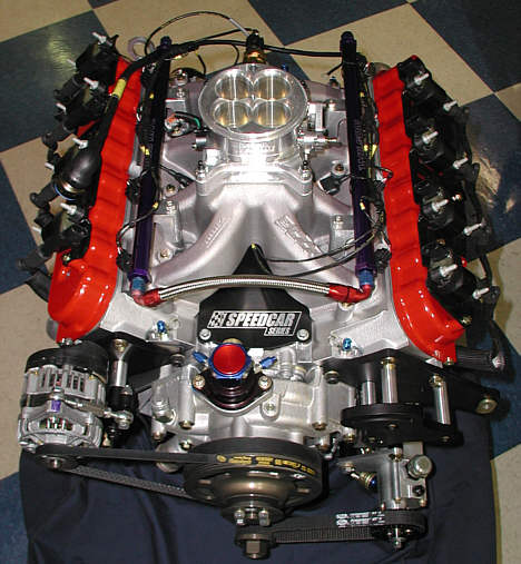 og her den 6,0 liters motor